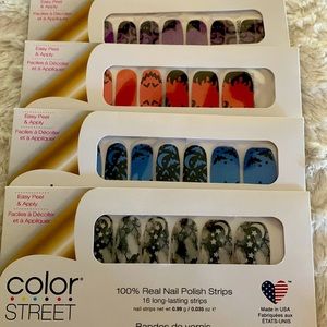 Lot of 4 Color Street Halloween Nails